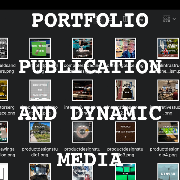 Portfolio, Publication, and Dynamic Media